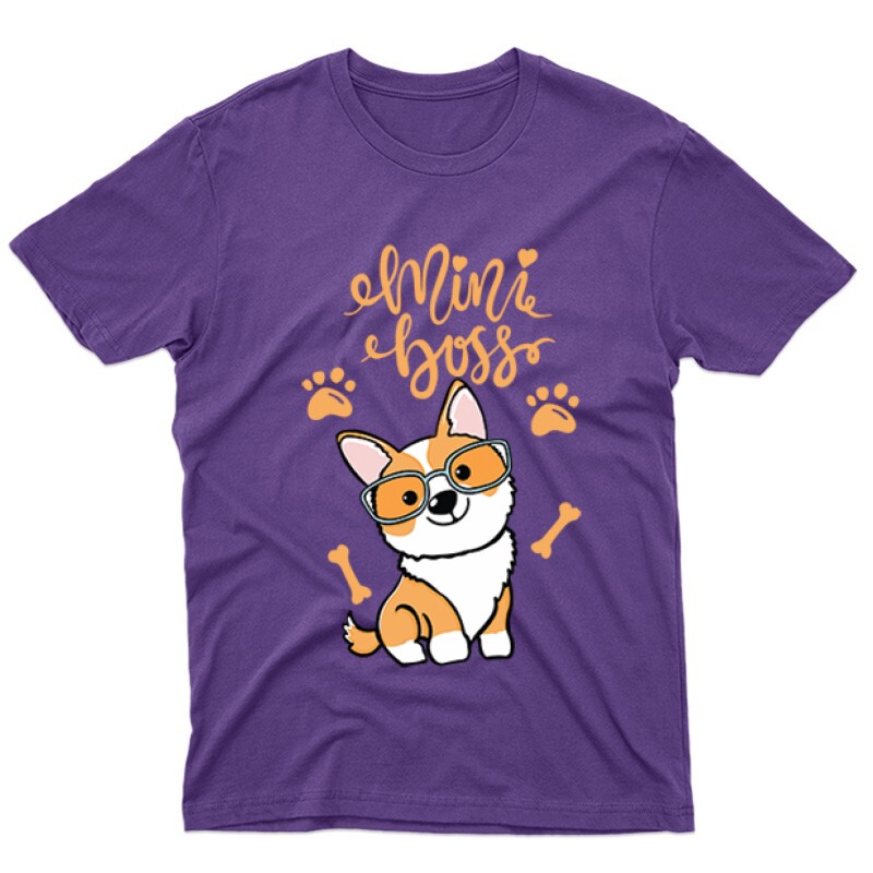 Miniboss Corgi Férfi póló