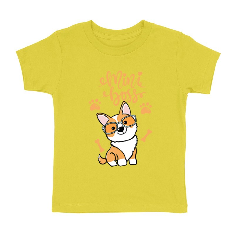 Miniboss Corgi Gyermek póló