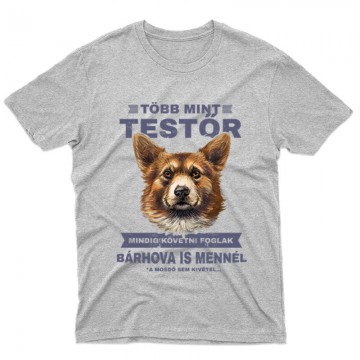 Több mint Testőr Corgi Férfi póló