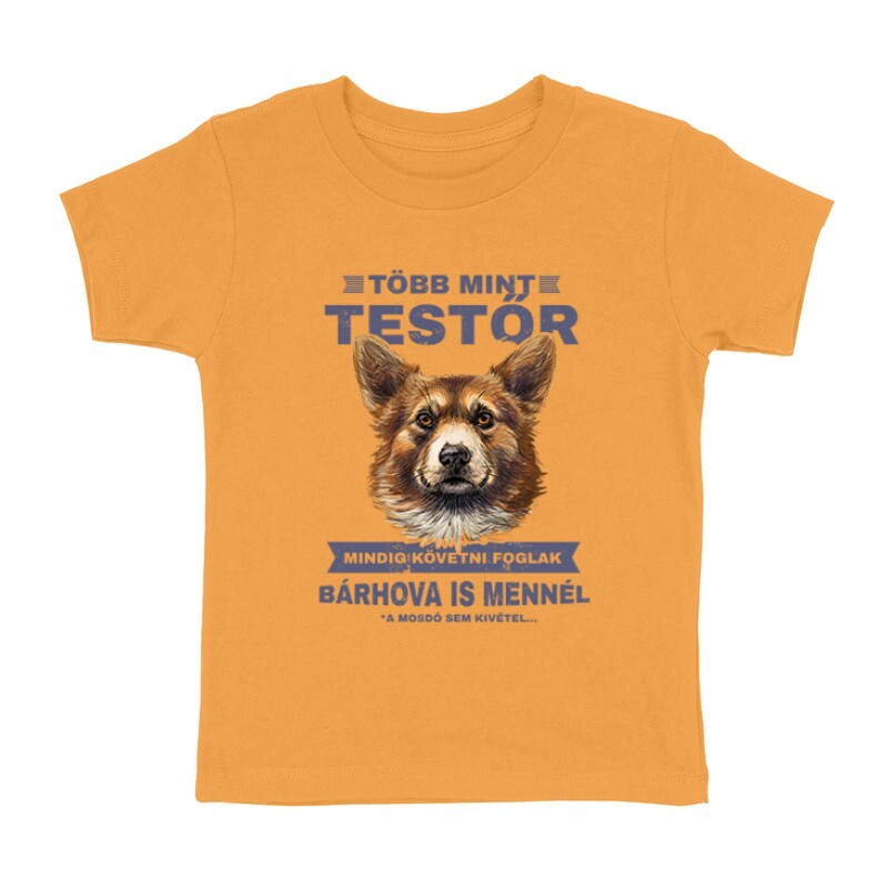 Több mint Testőr Corgi Gyermek póló
