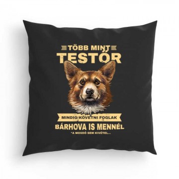 Több mint Testőr Corgi Párna
