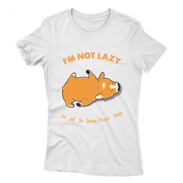 Lazy Corgi Női póló