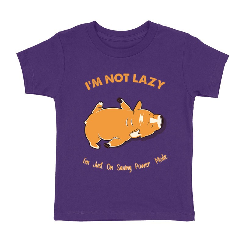 Lazy Corgi Gyermek póló