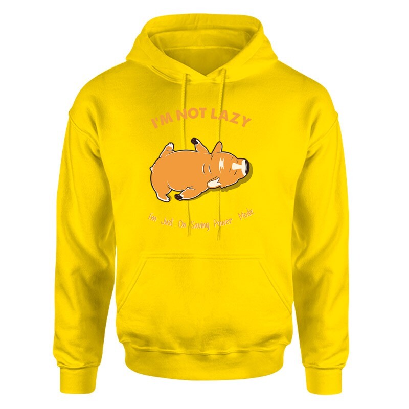 Lazy Corgi Unisex pulóver