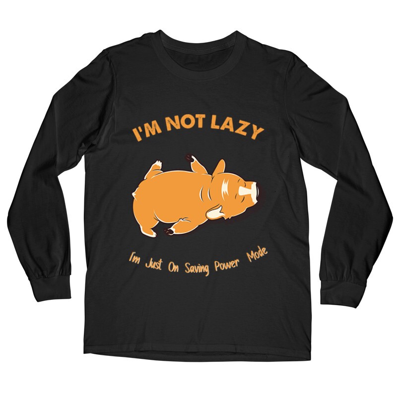 Lazy Corgi Hosszú ujjú póló