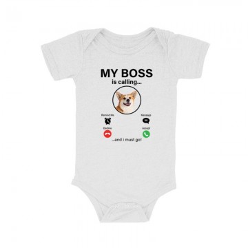 My Boss Calling Corgi Bébi body