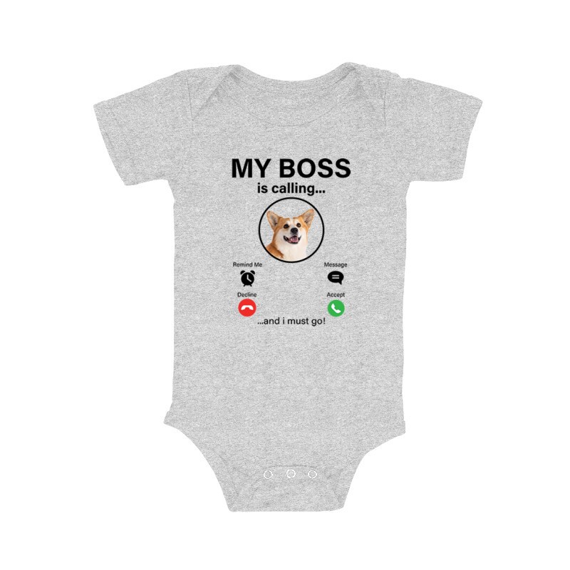 My Boss Calling Corgi Bébi body