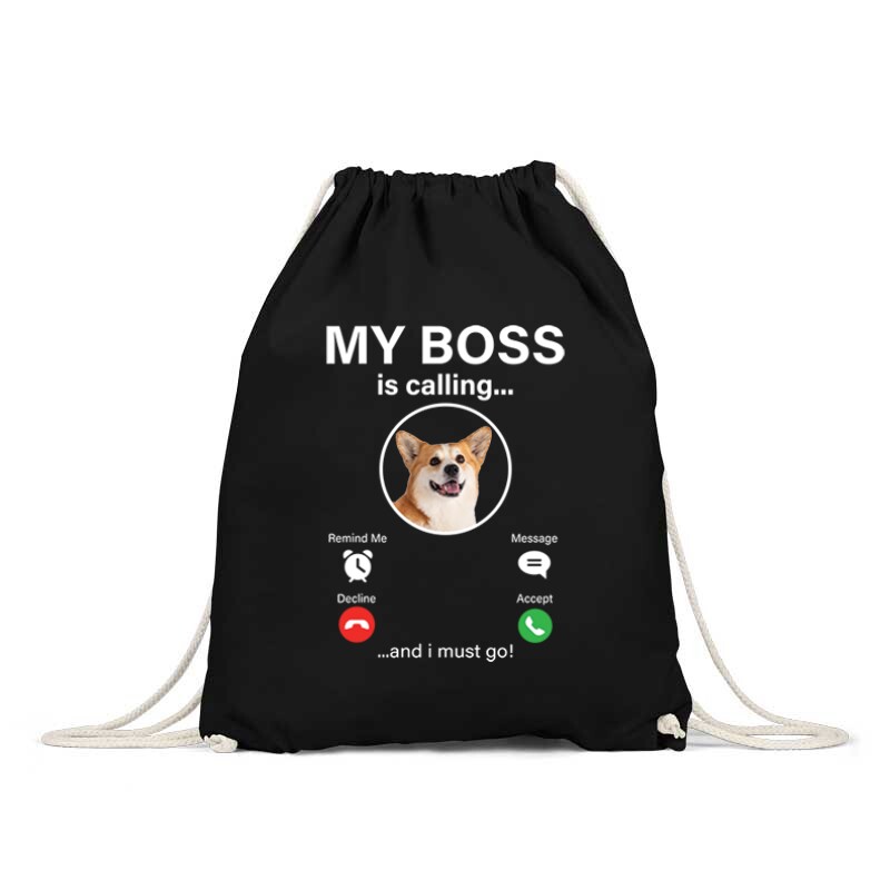 My Boss Calling Corgi Tornazsák