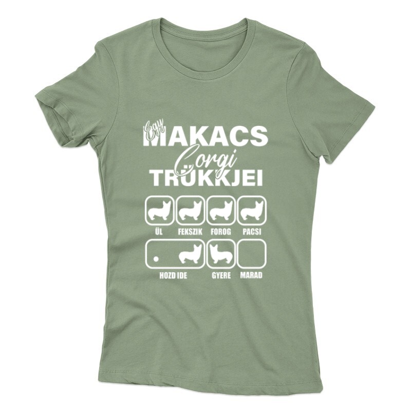 Makacs Corgi Trükkjei Női póló