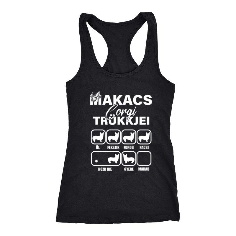 Makacs Corgi Trükkjei Női Trikó