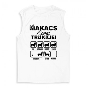Makacs Corgi Trükkjei Férfi Trikó