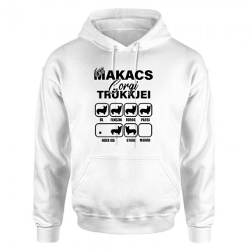 Makacs Corgi Trükkjei Unisex pulóver