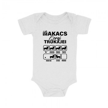 Makacs Corgi Trükkjei Bébi body