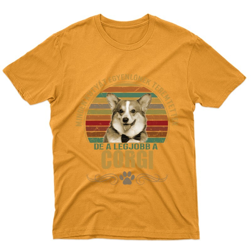 Minden Kutyát Egyenlőnek Corgi Férfi póló