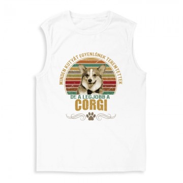 Minden Kutyát Egyenlőnek Corgi Férfi Trikó