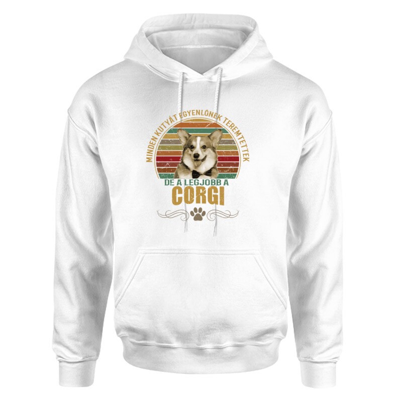 Minden Kutyát Egyenlőnek Corgi Unisex pulóver