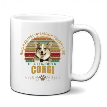 Minden Kutyát Egyenlőnek Corgi Bögre