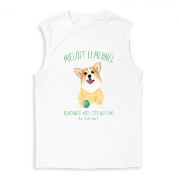 Eldobnád nekem? - Corgi Férfi Trikó