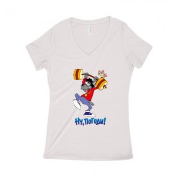 A Súlyemelő Női póló V...