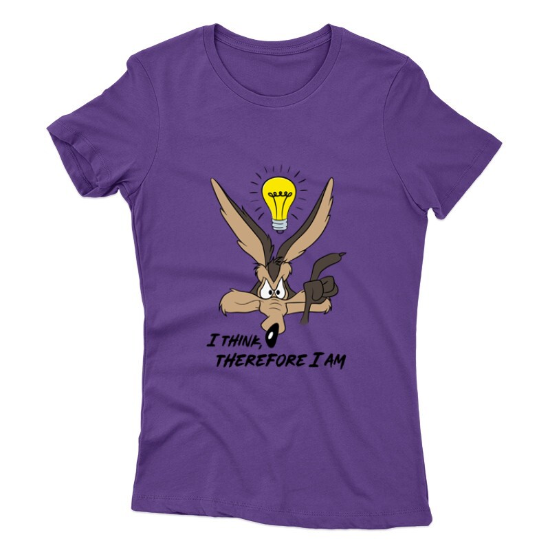 I think, therefore I am Női póló