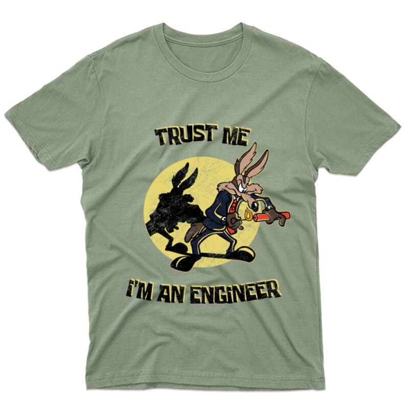 Trust  Me I'm an Engineer Férfi póló
