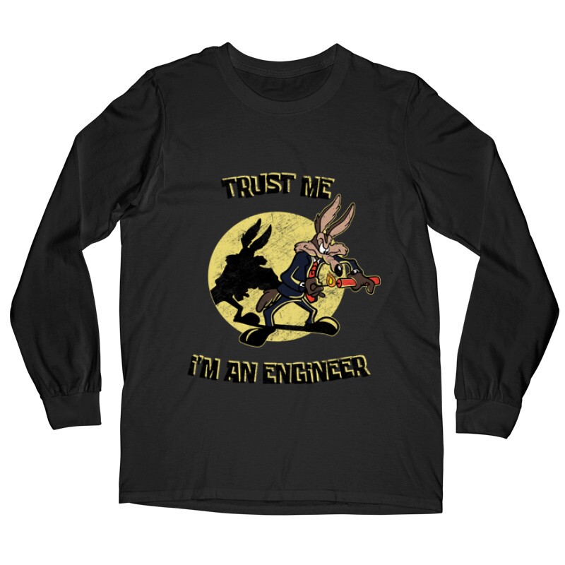 Trust  Me I'm an Engineer Hosszú ujjú póló