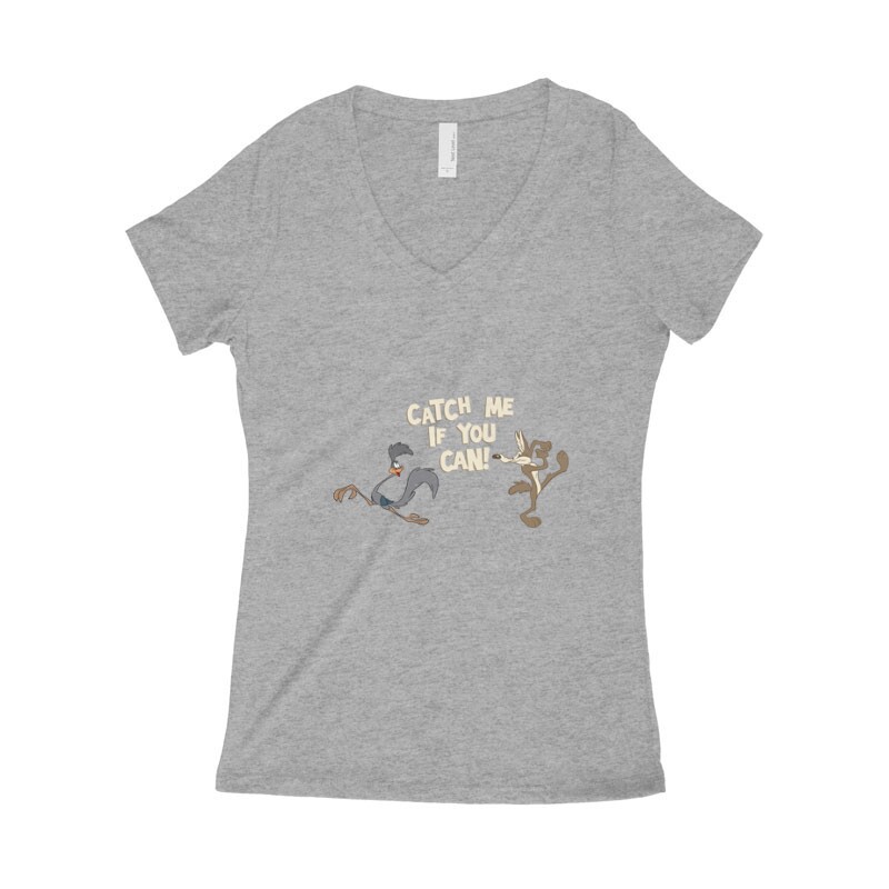 Catch Me If You can ! Női póló V kivágott