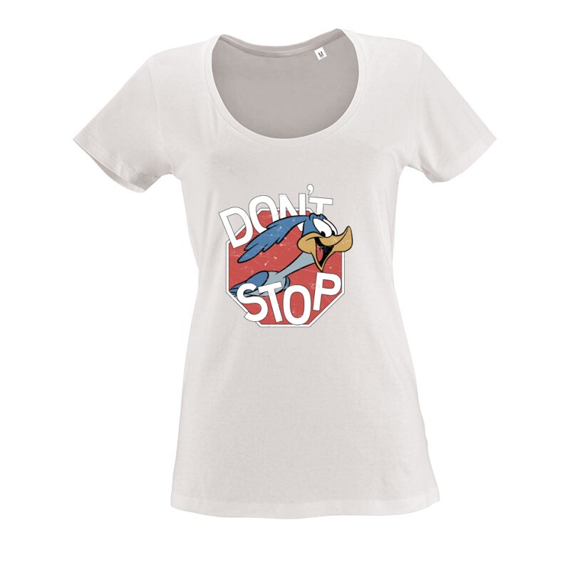 Don't Stop O nyakú női póló