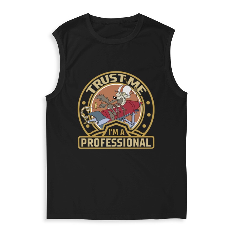 Trust Me I'm a Professianal ! Férfi Trikó