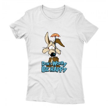 Don't worry, be happy Női póló