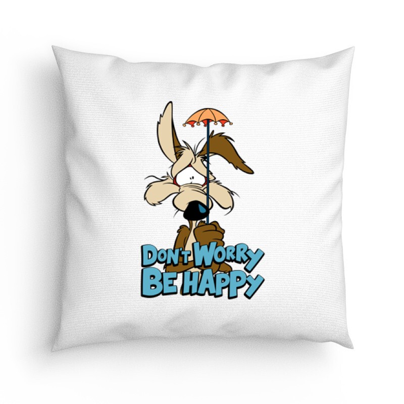 Don't worry, be happy Párna