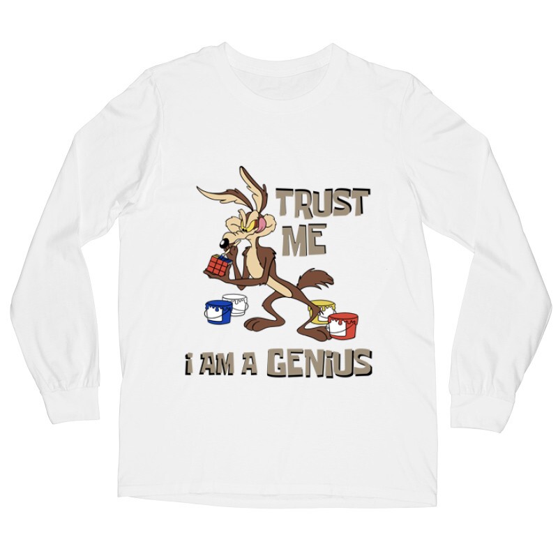 Trust Me I am a Genius Hosszú ujjú póló