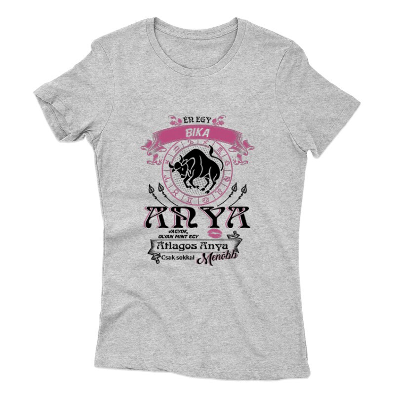 Bika Anyuka Vagyok Női póló