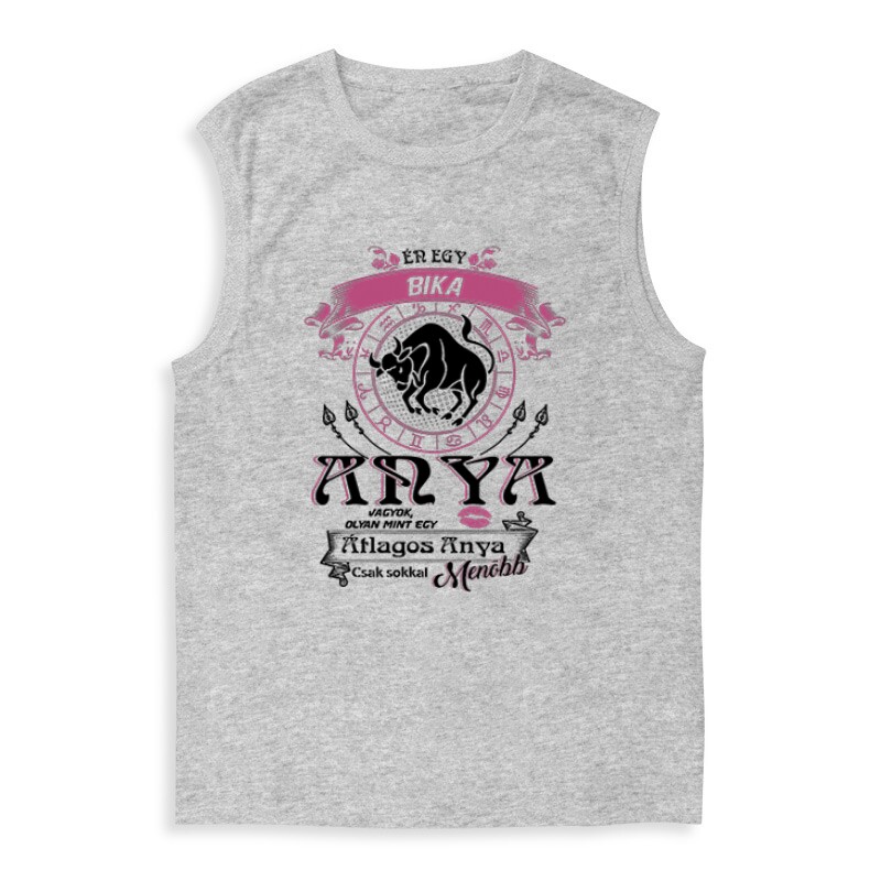 Bika Anyuka Vagyok Férfi Trikó