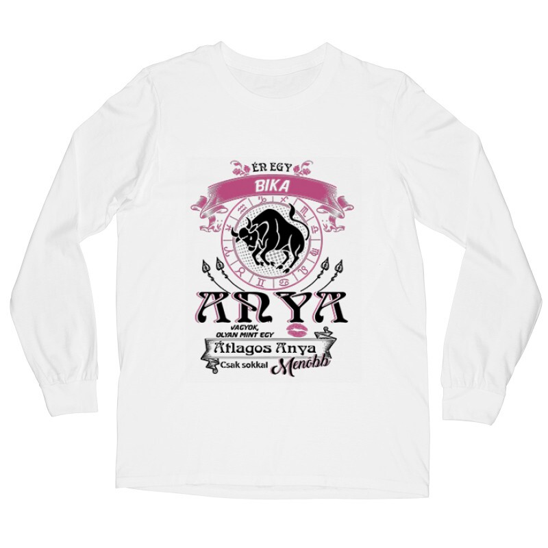 Bika Anyuka Vagyok Hosszú ujjú póló