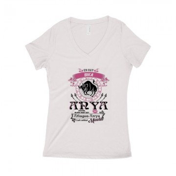 Bika Anyuka Vagyok Női póló V kivágott