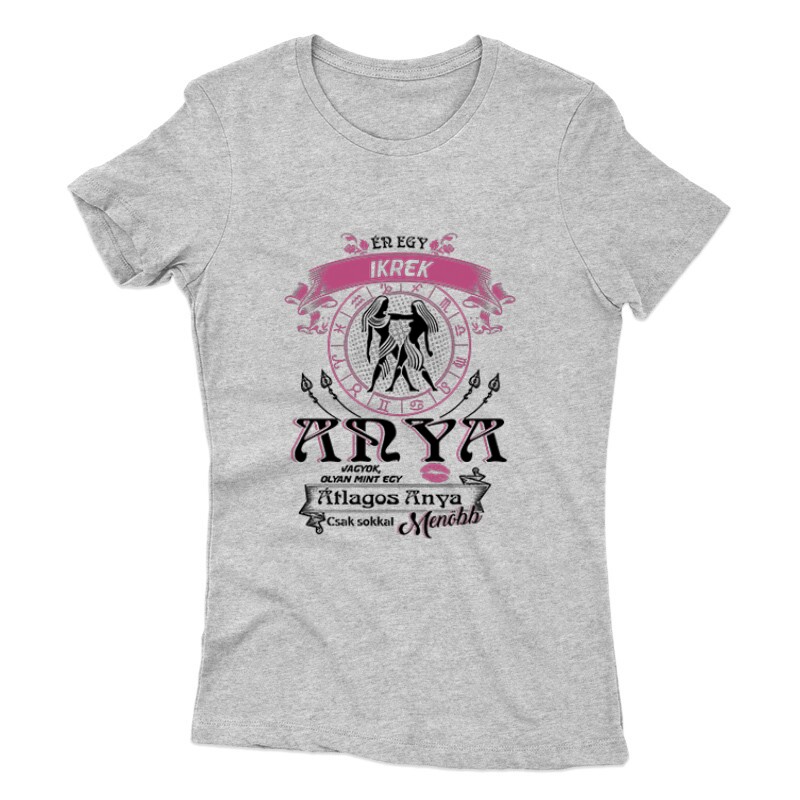 Ikrek Anyuka Vagyok Női póló