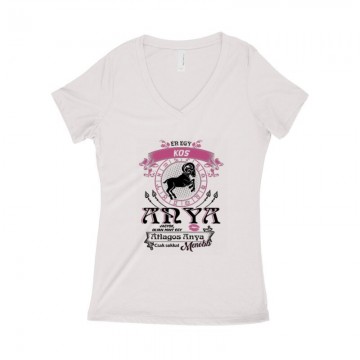 Kos Anyuka Vagyok Női póló V kivágott