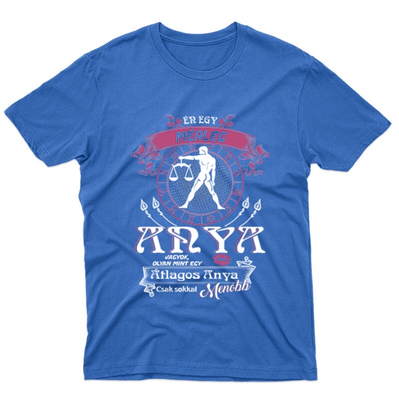 Mérleg Anya Vagyok Férfi póló