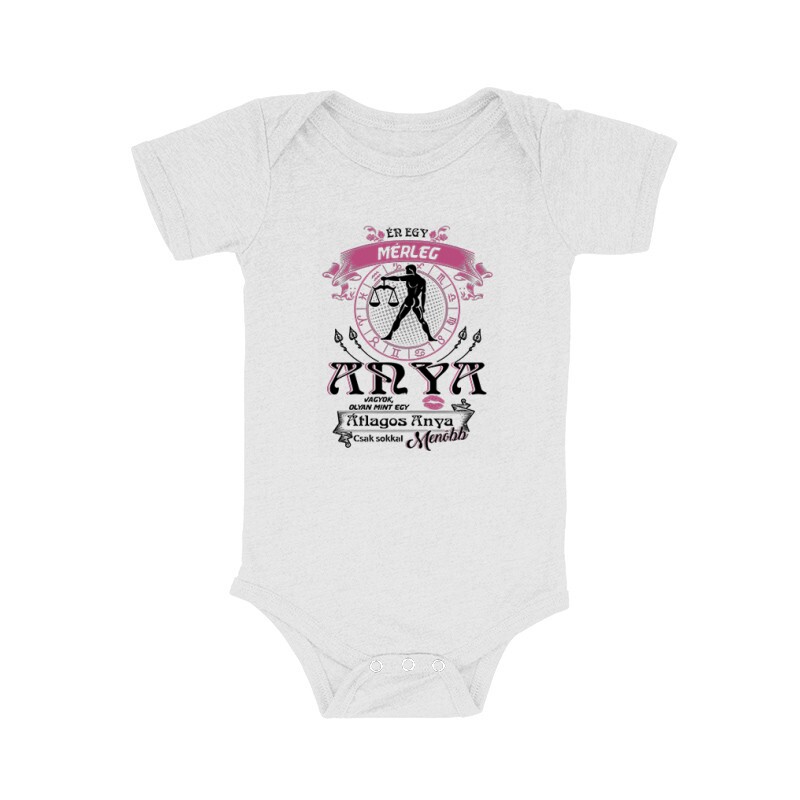 Mérleg Anya Vagyok Bébi body