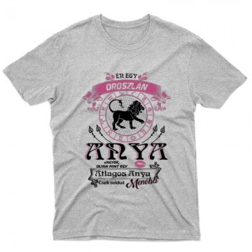 Oroszlán Anyuka Vagyok Férfi póló