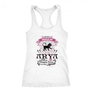 Oroszlán Anyuka Vagyok Női Trikó