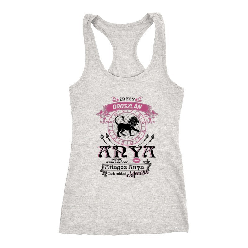 Oroszlán Anyuka Vagyok Női Trikó