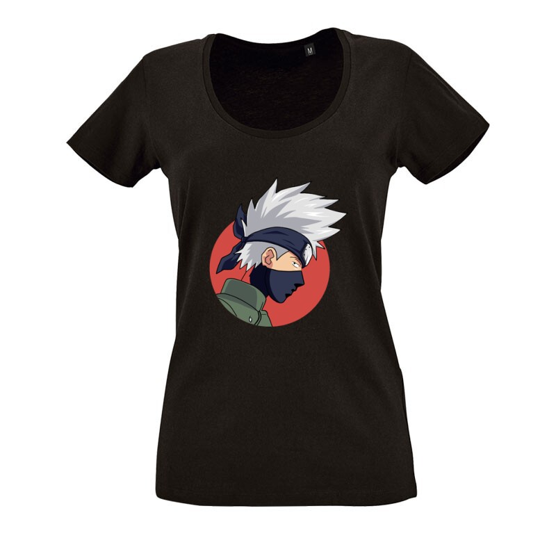 Hatake circle O nyakú női póló