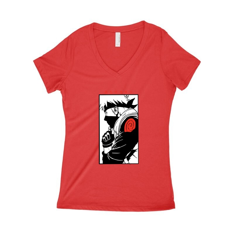 Kakashi Hatake Női póló V kivágott