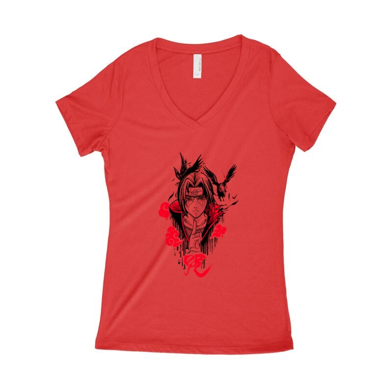 kakashi hatake pencil Női póló V kivágott