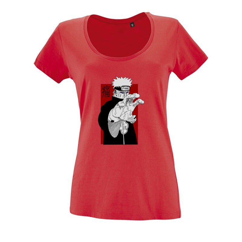 Kakashi Hatake warrior O nyakú női póló