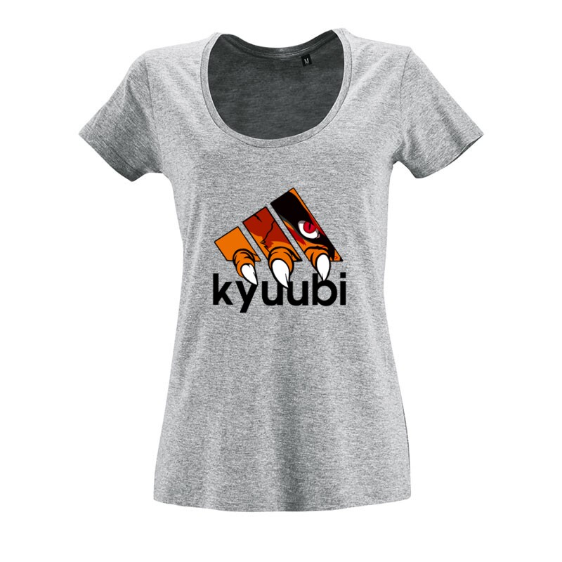 Kyuubi O nyakú női póló
