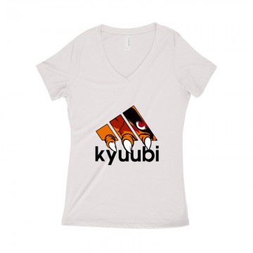 Kyuubi Női póló V kivágott