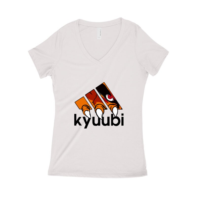 Kyuubi Női póló V kivágott